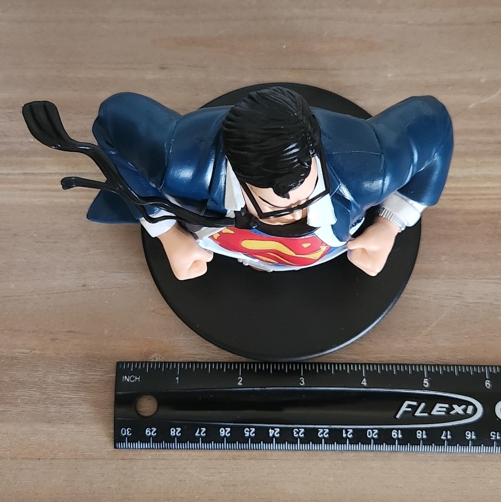 🦸‍♂️Superman Vinyl Figure – Clark Kent Transformation – CultureFly – Open Box - Picture 15 of 16
